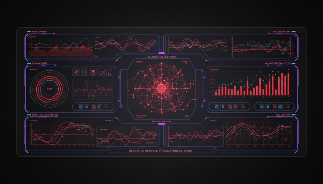 Рис. 1: Визуализация процесса обработки данных AI-агентами ISKRA